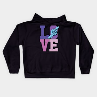 onewheel love vintage design - Onewheel style Kids Hoodie